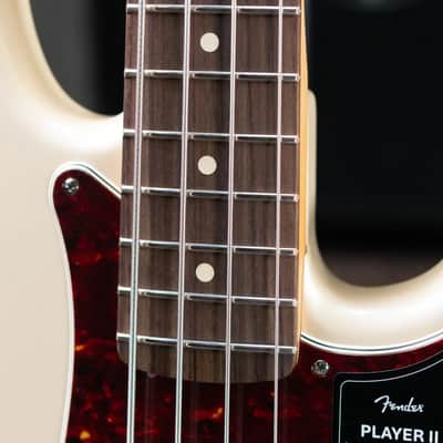 Fender Player II Modified Active Precision Bass - Olympic Pearl with Gig Bag image 9