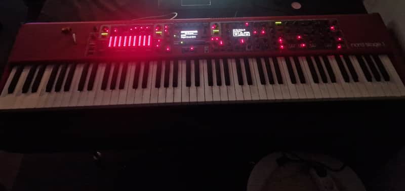 Nord Stage 3 HA88 Hammer Action 88-Key Digital Piano 2017 - Present - Red image 1