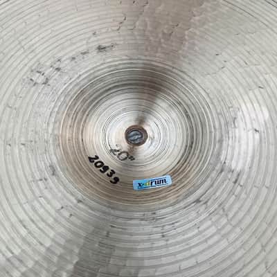 PAISTE 505 BLACK LABEL RIDE 20" image 6