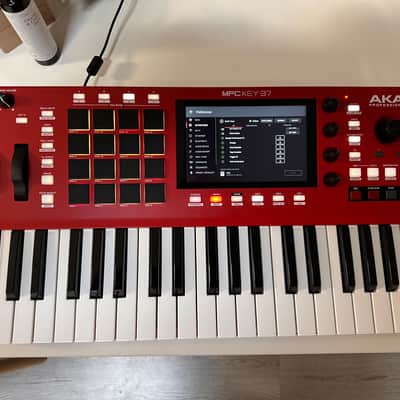 Akai MPC Key 37 Standalone Workstation Synthesizer 2024 - Present - Red image 2