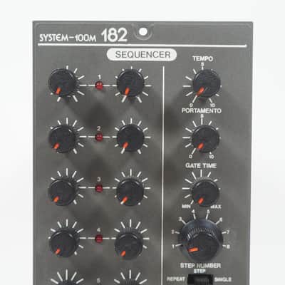 [SALE Ends June 12] Roland SYSTEM-100M Model 182 Dual 8-Step Analog Sequencer Modular Synthesizer image 3