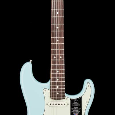 Fender Limited Edition American Professional Classic Stratocaster w/ Fender Silent System - Daphne Blue #54674 (Open Box) image 5