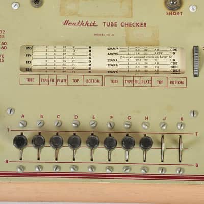 Heathkit TC-2 Tube Checker 1960's image 11