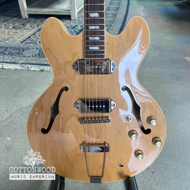 2011 Epiphone Elitist Casino – Natural (Made in Japan, Terada) image 1
