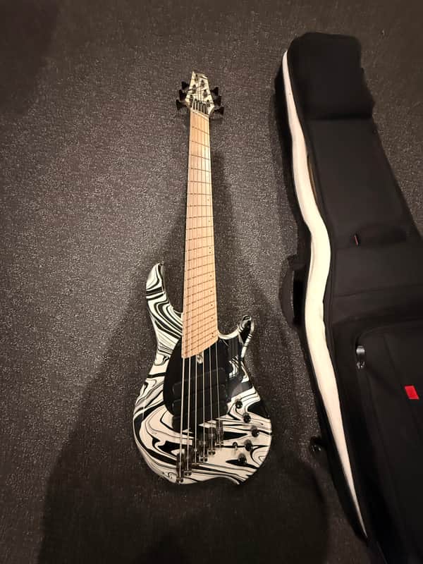 Dingwall NG3 Adam "Nolly" Getgood Signature 6-String 2014 - 2020 - Ducati White Swirl image 1