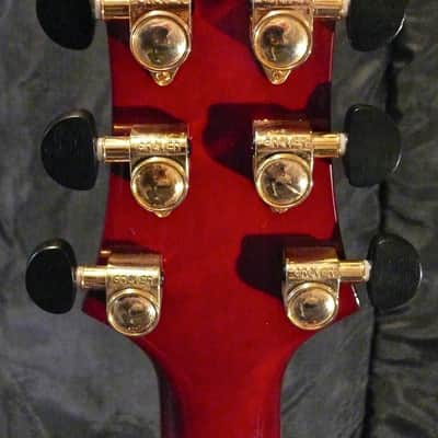 Peerless Lee Archtop Guitar w/ Fitted Case 2008 Ruby Red image 8