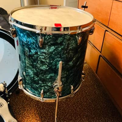 Gretsch Broadcaster 2023 - Turquoise Pearl Nitron-4 piece kit!~ image 8