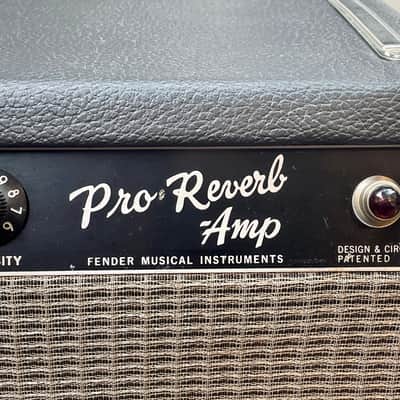 Fender Fender Pro Reverb, 2x12” combo 1966 - Black face image 4