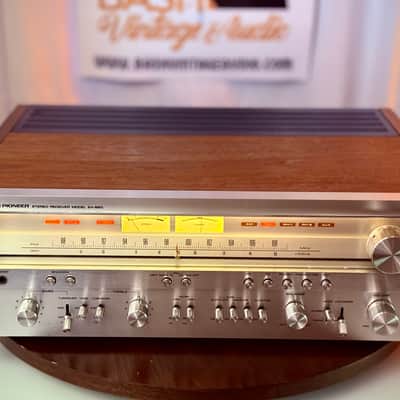 🎶✨ Pioneer SX-850 Vintage Stereo Receiver w/ Wood Case — Serviced, Cleaned, LED, Tested, 65WPC image 3