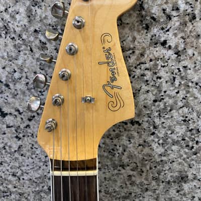 Fender 2018 Ltd Ed Parallel Universe Jazz-Telecaster Electric Guitar, RW FB, Surf Green image 5