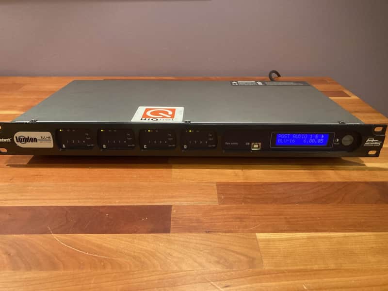 BSS Soundweb London Blu-16 2015 8 analog in / 8 analog out-Version 6.00.05-Immaculate condition from original owner image 1