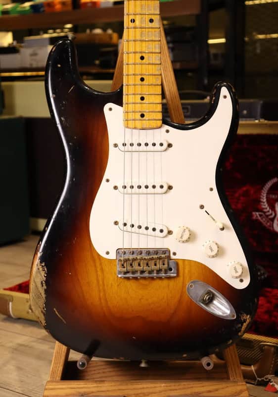 Fender Custom shop’54 1954 60th Anniversary Heavy Relic 2014 Sunburst image 1
