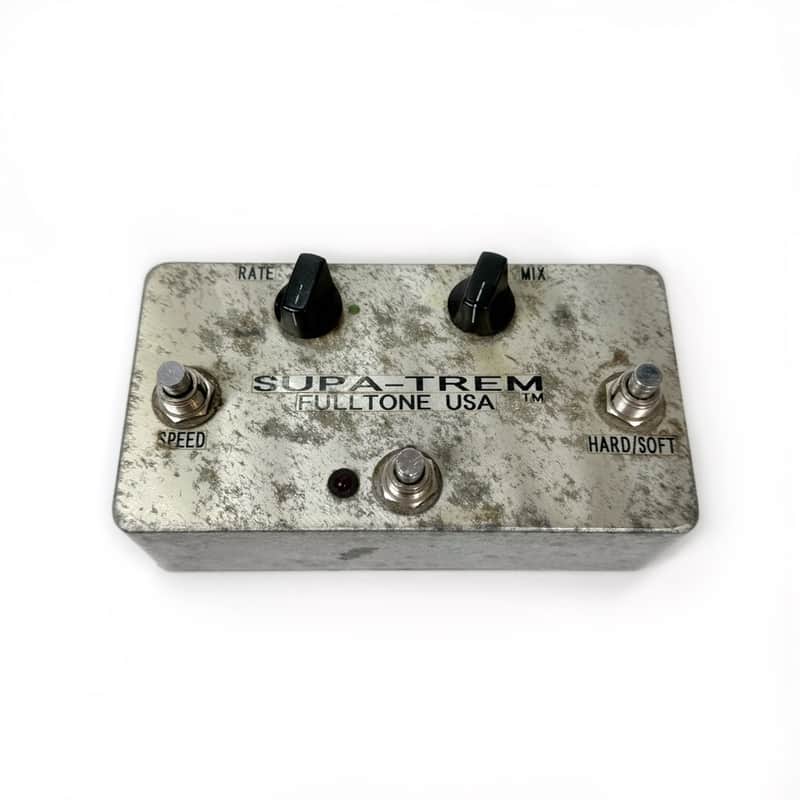 1996 Fulltone Supa-Trem Brushed Aluminum