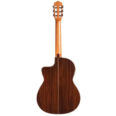 Cordoba C7-CE Classical Guitar - Rosewood Fingerboard, Natural image 3