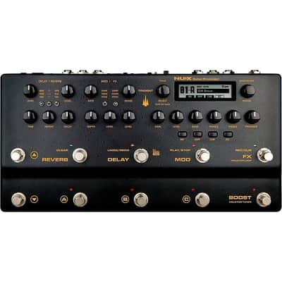 NUX TRIDENT NME-5 Guitar Processor With Amps, IR Loader, FX, Phrase Looper Black image 1