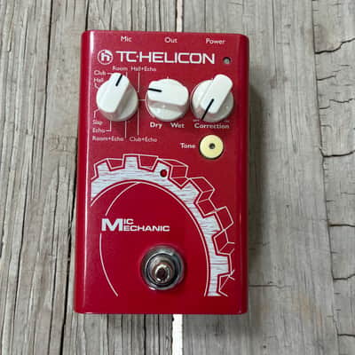 TC Helicon Mic Mechanic 2012 - 2016 - Red pro audio live vocals pedal image 4