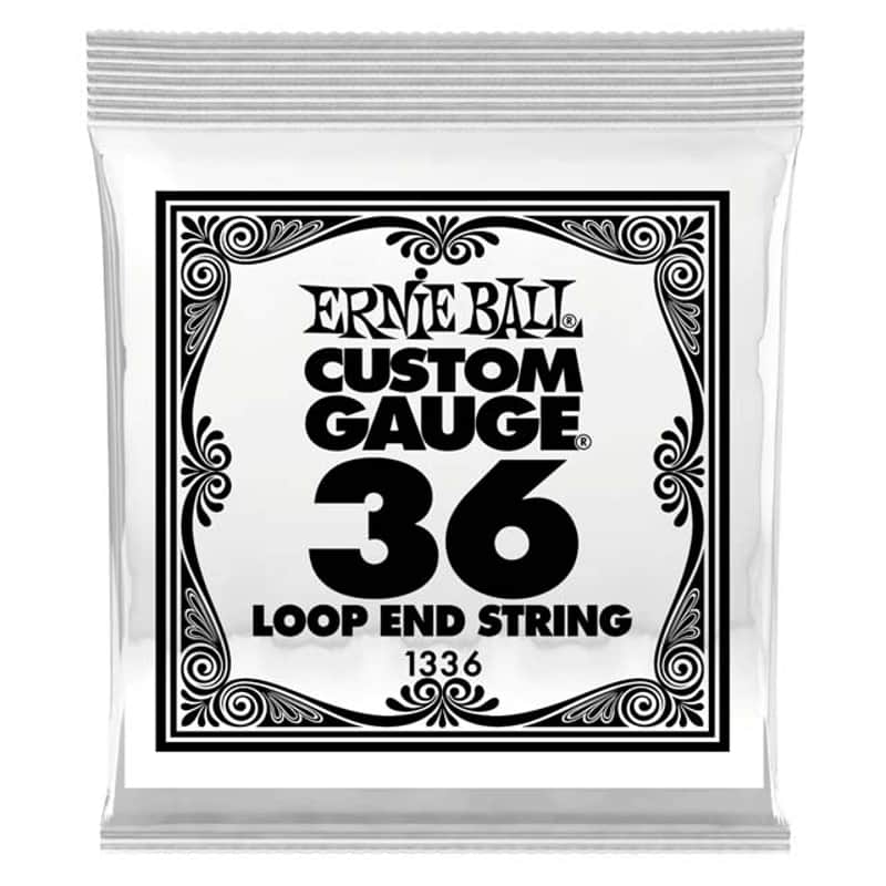 .036 Loop End Stainless Steel Wound Over Tin Plated Steel Core; Bright Crisp Tone + Longevity, Custom Gauge for Banjo, Mandolin, Dulcimer Guitar, etc. image 1