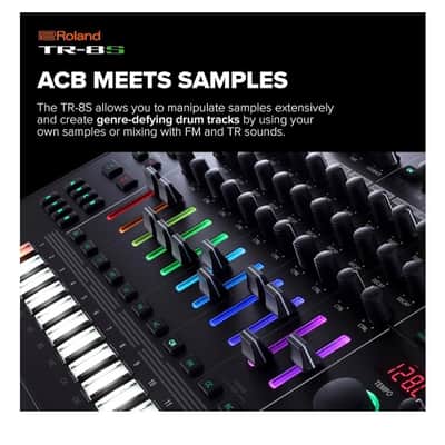 Roland TR-8S AIRA Rhythm Performer with Sample Playback 2018 - Present - Black image 7