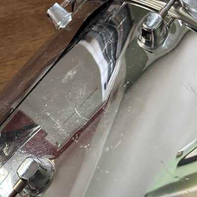 Mapex Mars 12" Rack Tom Drum Chrome Rewrap image 4