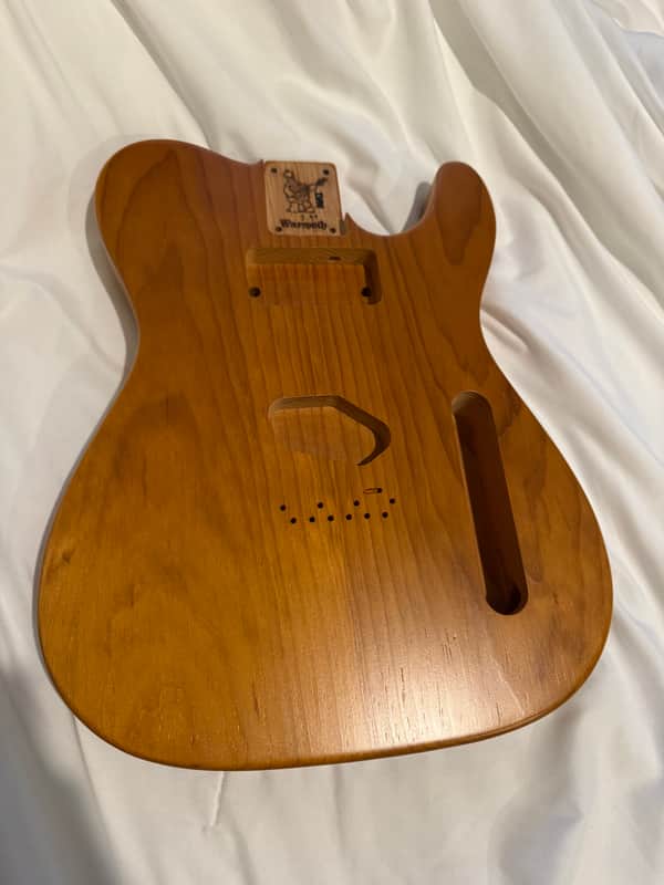 Warmoth Telecaster Body Roasted Pine 2025 #1 image 1