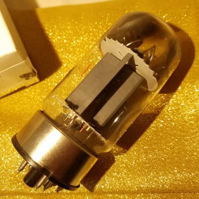 G.E Pair (2) 6550A AT1000 TESTED Vacuum Tubes USED matched pair Beam Power 42 Watt 1970s image 8