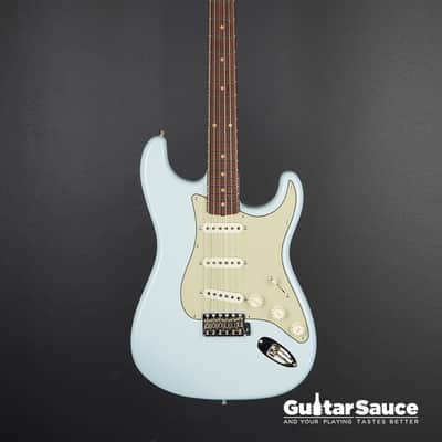 Fender Vintage Custom 59 Stratocaster Time Capsule Faded Aged 2025 - Sonic Blue (COD 1871NG) image 1