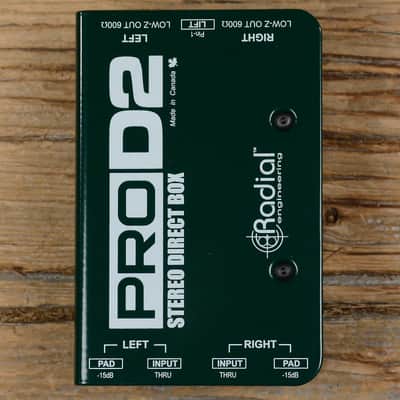 Radial Pro-D2 Passive 2-Channel Direct Box MINT image 1