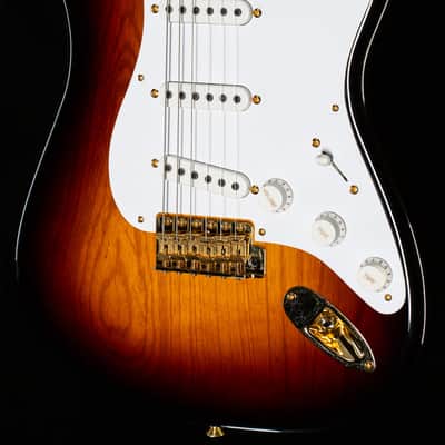 Fender Custom Shop Masterbuilt David Brown LTD 70th Anniversary 1954 Stratocaster Wide Fade 2-Color Sunburst Deluxe Closet Classic (894) image 1