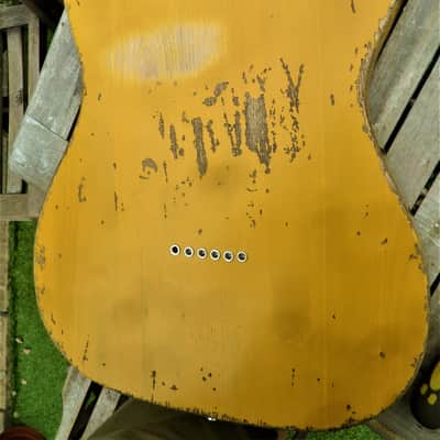 DY Guitars Roy Buchanan Nancy tribute esquire / tele relic body PRE-BUILD ORDER image 6