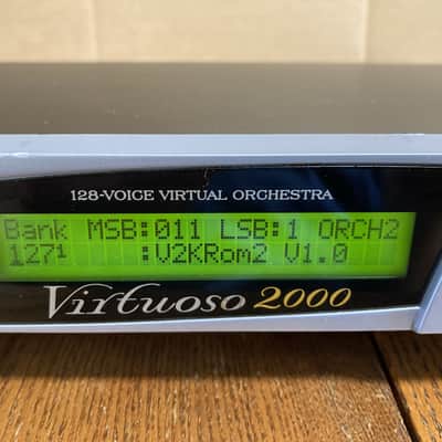 E-MU Systems Virtuoso 2000 Rackmount 128 Voice Virtual Orchestra For Sale + 3 Sound ROMs image 8
