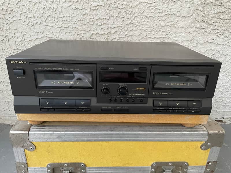 Vintage Technics RS-TR311 Stereo Double Cassette Deck For Parts Or Repair 90s image 1