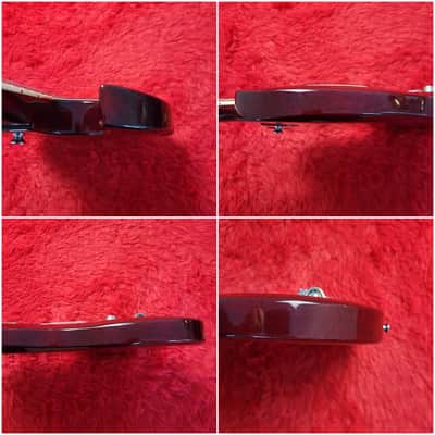 Very Rare Morris SG Deluxe (H.S. Anderson) 1973 - John Cipollina Clone? - Bigsby Style Tremolo - Original Maxon Humbuckers - Cherry Finish - Made In Japan MIJ image 18