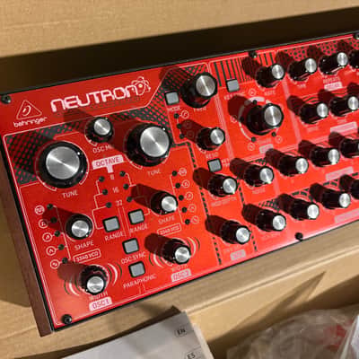 Behringer Neutron Paraphonic Analog and Semi-Modular Synthesizer 2018 - Present - Red image 2