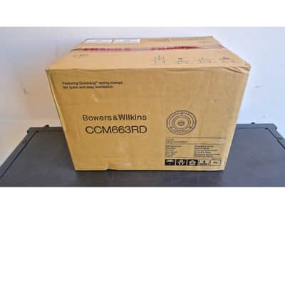 Bowers & Wilkins CCM663RD - Hi-Fi Speaker - White - Like New w/ Original Box image 2
