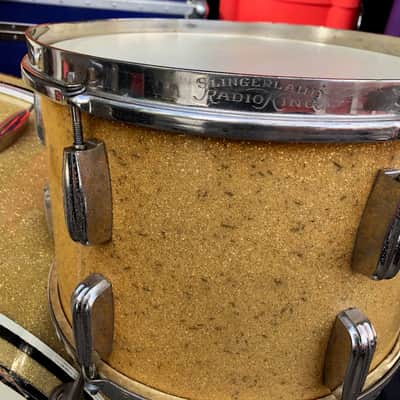 Quiet Riot - Frankie Banali's 1940s Slingerland Radio King Drum Kit 13/16/26 (#32) AUTHENTICATED image 4