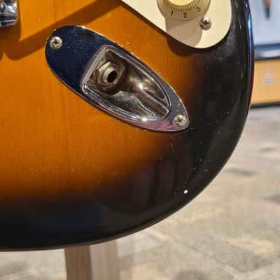 1989 Fender American Vintage Reissue 57 Stratocaster - Sunburst (7 lb 10 oz) image 10