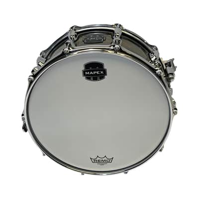 Mapex Saturn VI 14"x6.5" Snare Drum - Black Ink Burst image 5