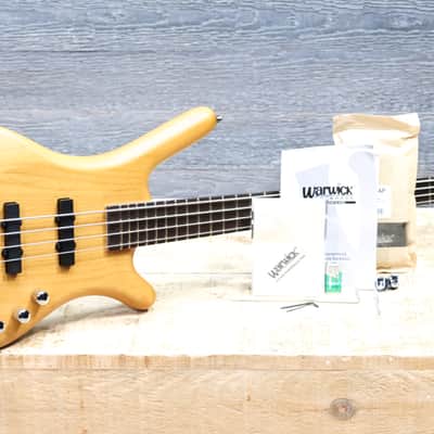 Warwick RockBass Corvette Basic 4-String Honey Violin Transparent Satin w/Bag image 9