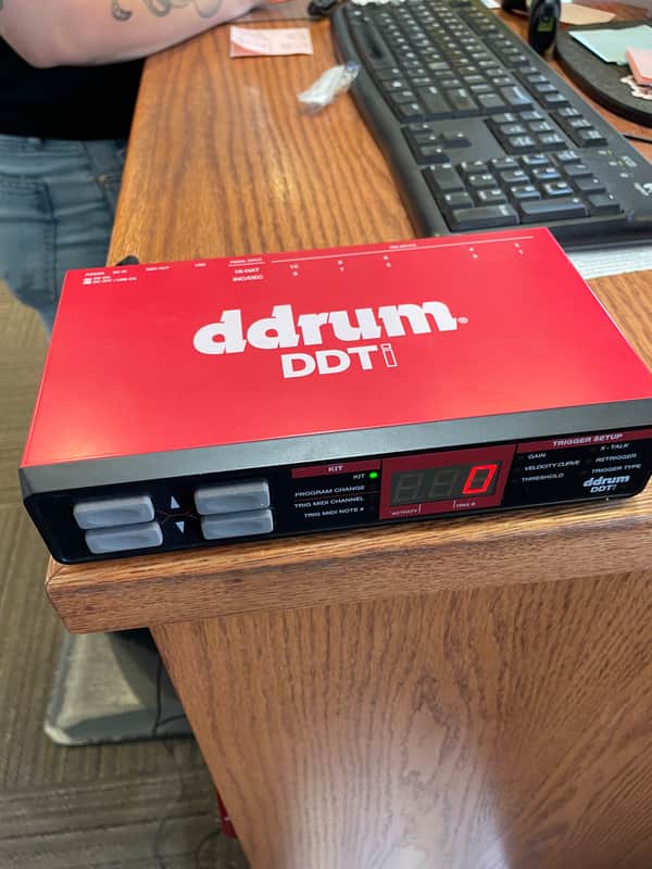 DDRUM DDTI PERCUSSION PAD TRIGGER CONTROLLER image 1