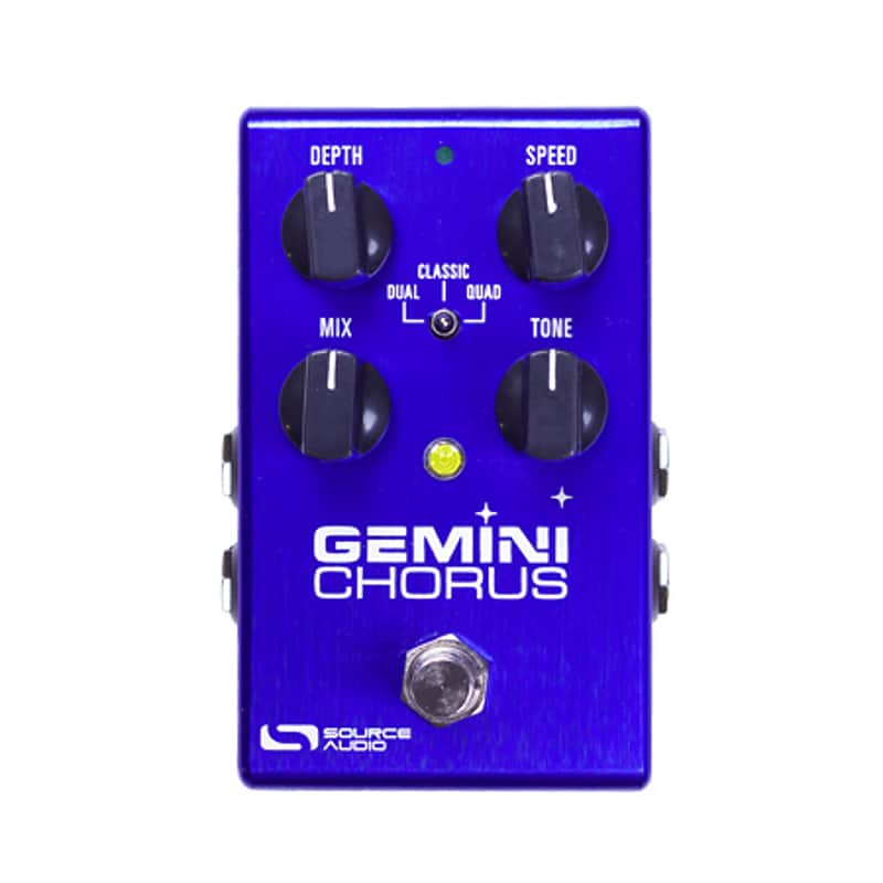 NEW! Source Audio Gemini Chorus Blue FREE SHIPPING! image 1