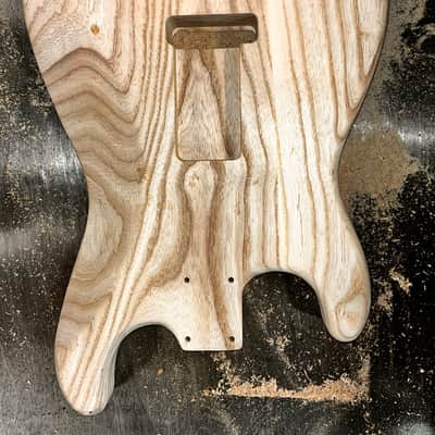 Super Strat Body-Northern Swap Ash 5.150 pounds image 22