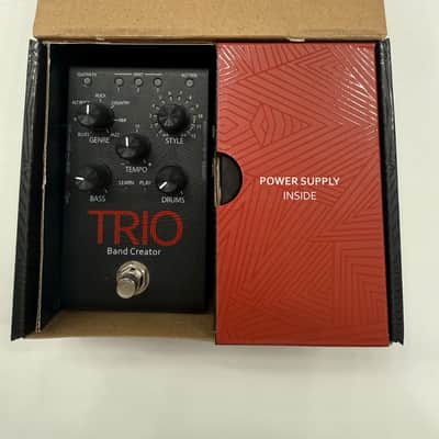 Digitech Trio V1 Band Creator Drums/Bass Sampler Guitar Effect Pedal + Box & PSU image 1