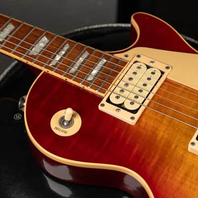 8.5 lbs! 1989 Gibson Les Paul Standard 2-Piece Flame Top Cherry Sunburst w/OHSC image 16