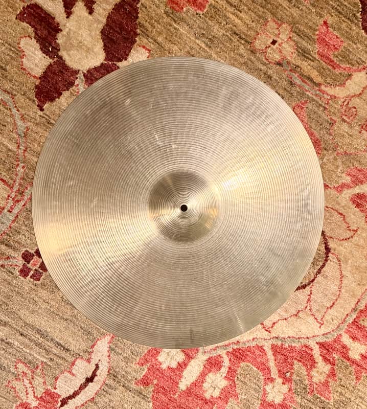 Paiste 20" Formula 602 "Pre-Serial" Medium Ride Cymbal 1959 - 1971 - Traditional image 1
