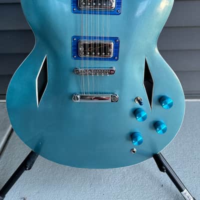 Eman Guitars DG Lopez R Style 12 String 2023 - Pelham Blue TV Jones HT Pickups image 1
