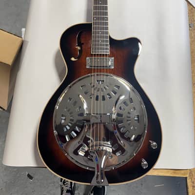 Danville RDL-70CEQ Dobro-Style Resonator Guitar - 6-String Round Neck, Cutaway, EQ image 2