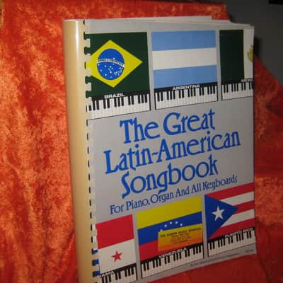 Ekay Music The Great Latin-American SongbookSpiral Bound 432 Pages Giant Book Piano - Vocal - Guitar image 1