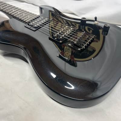 Squier Double Fat Telecaster tele Deluxe 2002 Electric Guitar - Black Metallic image 19