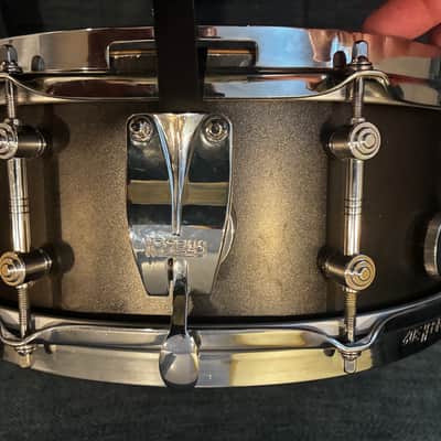 Gretsch GAS5514-ST Brooklyn Standard 5.5x14" 8-Lug Snare Drum 2020 - Present - Satin Black Metallic image 6