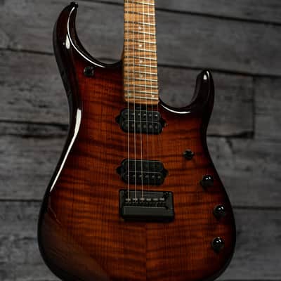 Ernie Ball Music Man JP15 - Amber Waves Flame image 2
